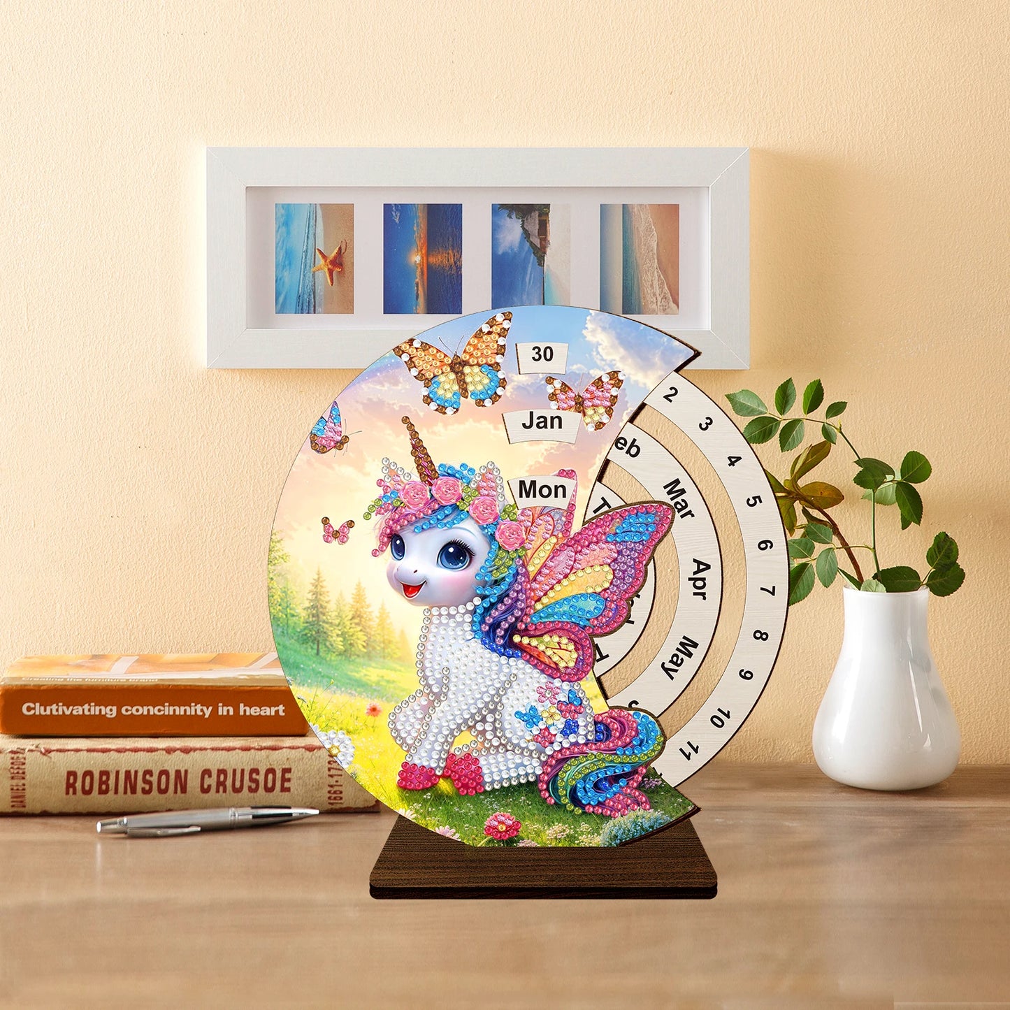 Eenhoorn | Kalender | Diamond painting