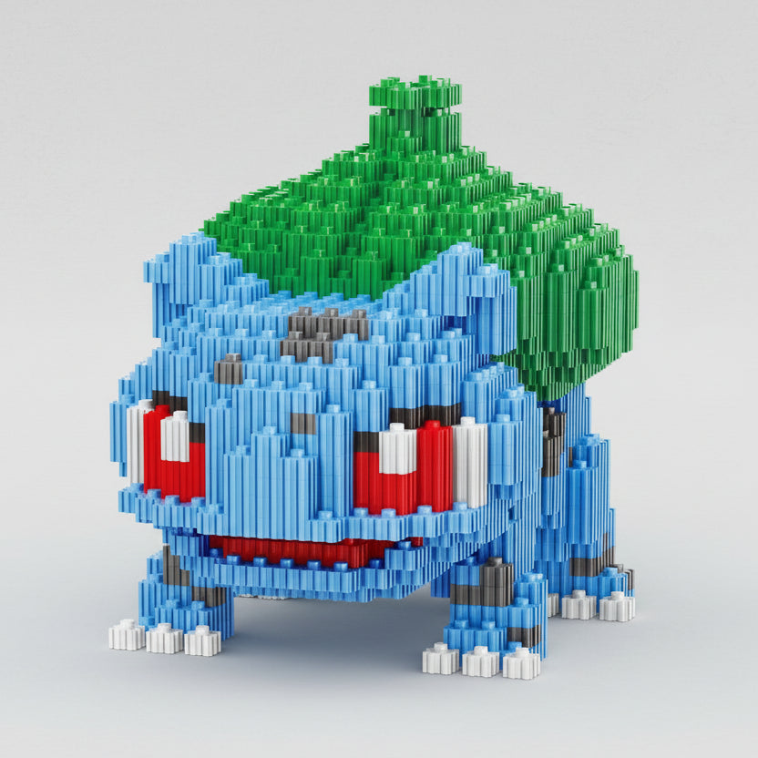 Blauw Bladwezen | Bouwsteentjes