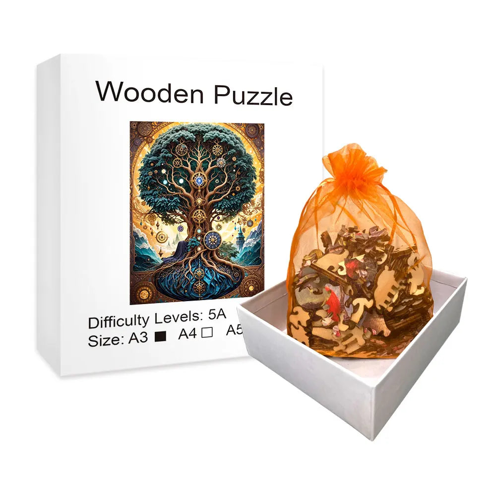 Unieke Boom | Houten Puzzel