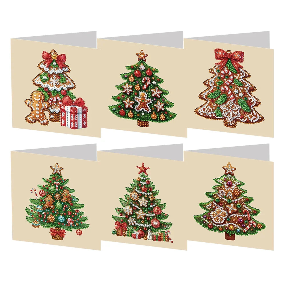 Verschillende Kaarten | 6 stuks | Diamond Painting