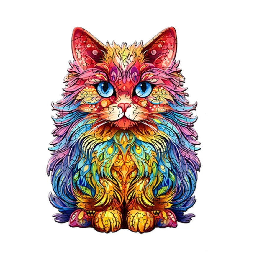 Perzische Kat | Houten Puzzel