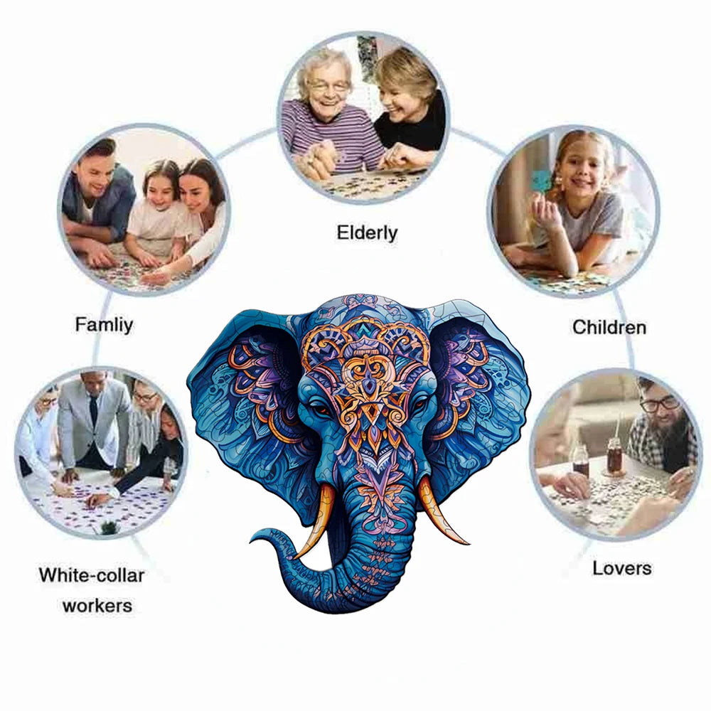 Olifant | Houten Puzzel