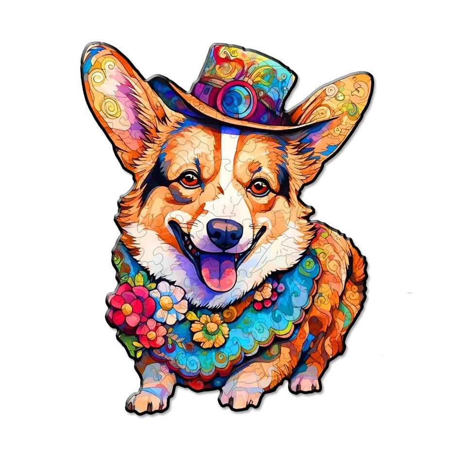 Welsh Corgi | Houten Puzzel