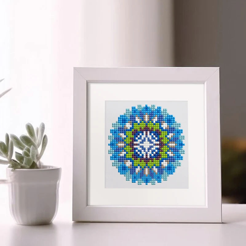 12 Mini Diamond Paintings | Mandala | Diamond Painting