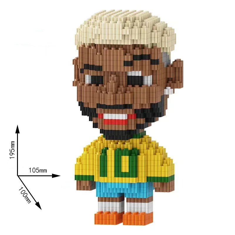 Voetballer | Nationaal eftal | Bouwsteentjes