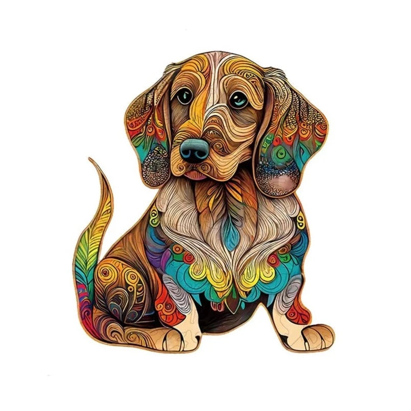 Mooie Hond | Houten Puzzel