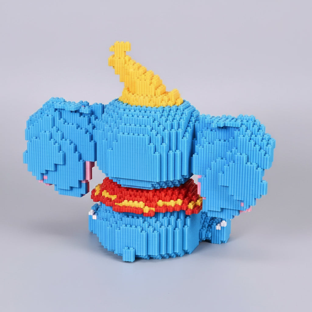 Blauwe Olifant | Bouwsteentjes