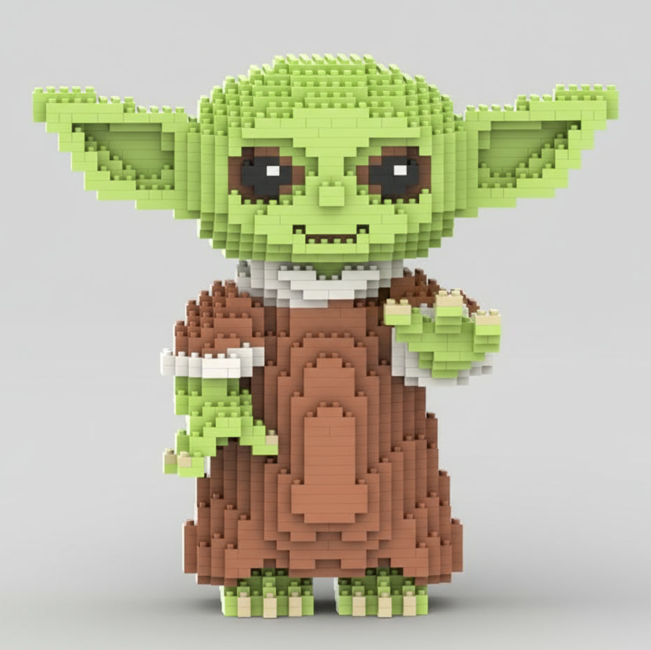 Groen wezen | Bouwsteentjes