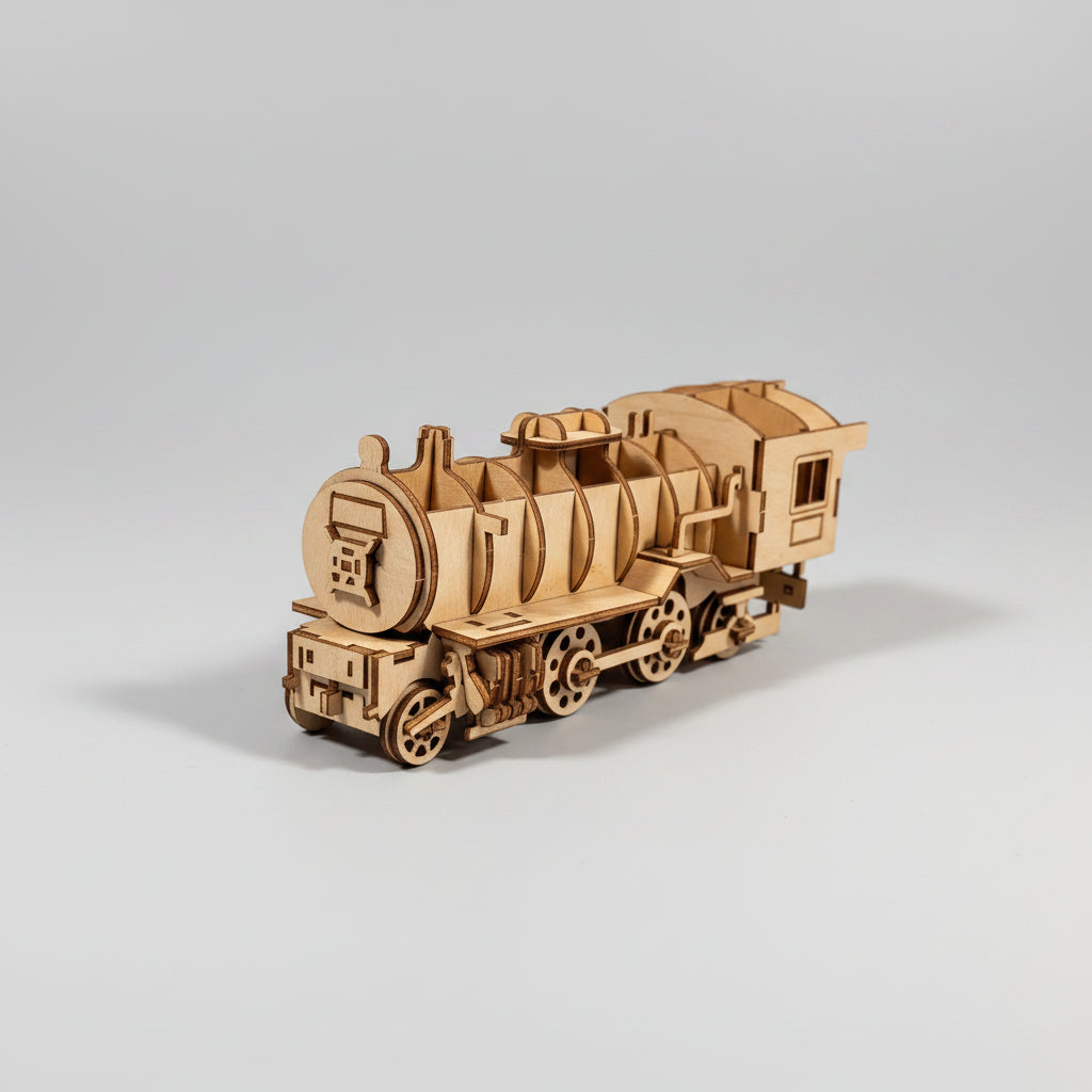Locomotief | Houten Bouwpakket
