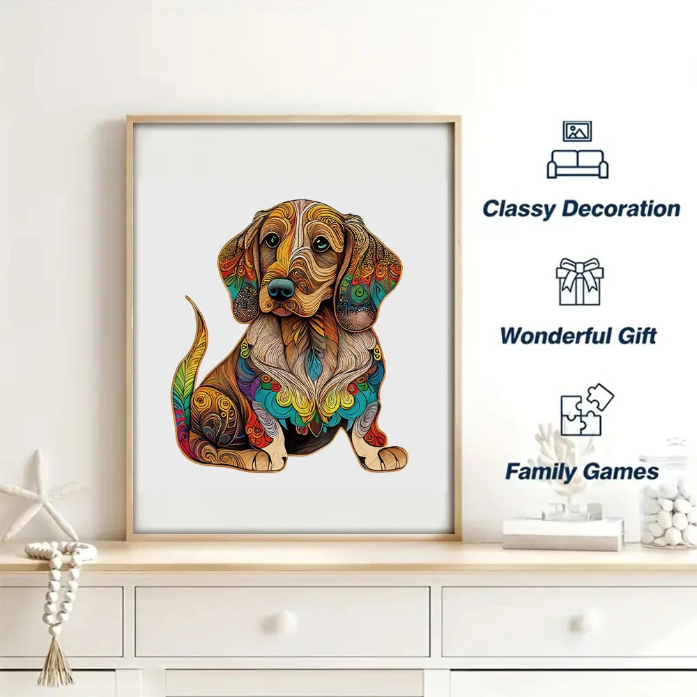 Mooie Hond | Houten Puzzel