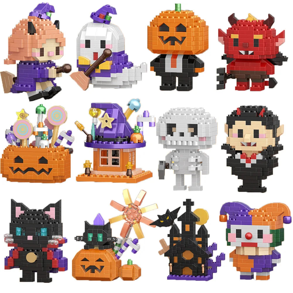 Halloween mini's | Bouwsteentjes