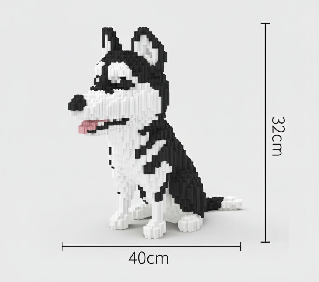 Mega Husky | Bouwsteentjes