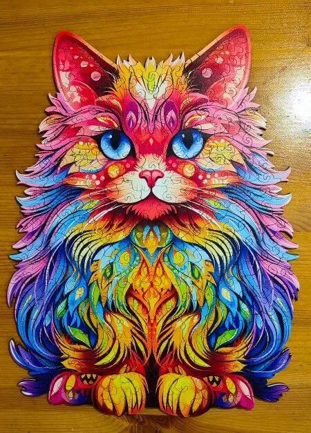 Perzische Kat | Houten Puzzel