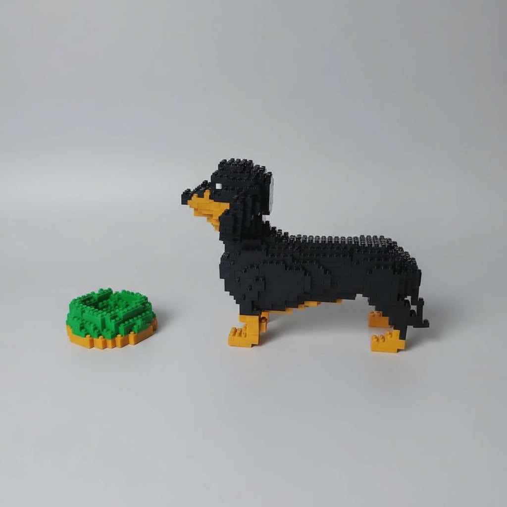 Mini Teckel | Bouwsteentjes