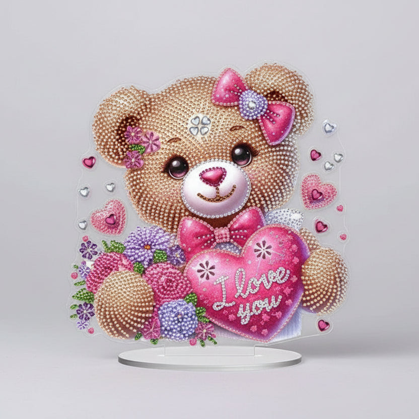 5D liefdes beer | Diamond painting