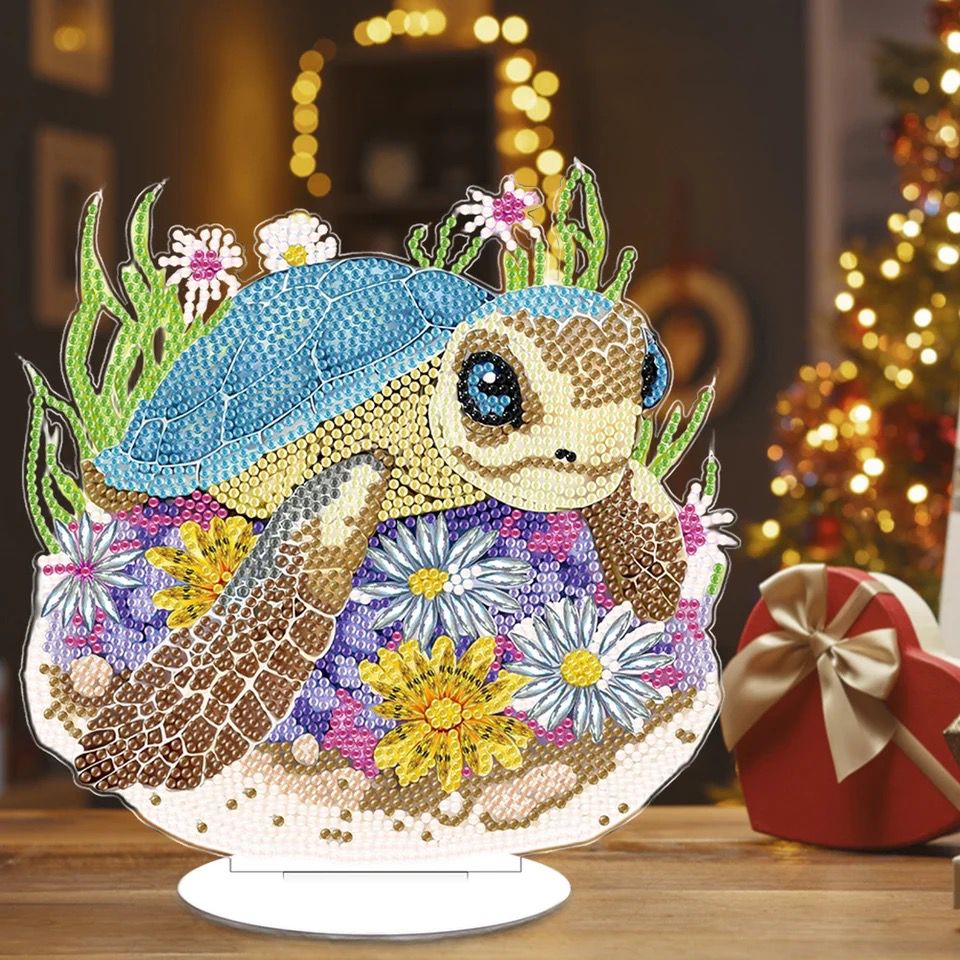 5D Schildpad | Diamond painting