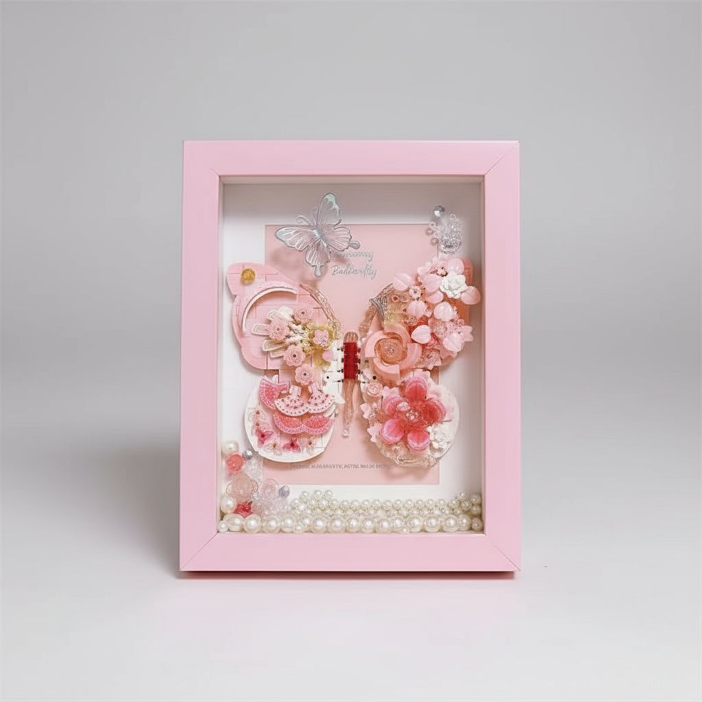 Mooi Vlinder Schilderij | Bouwsteentjes