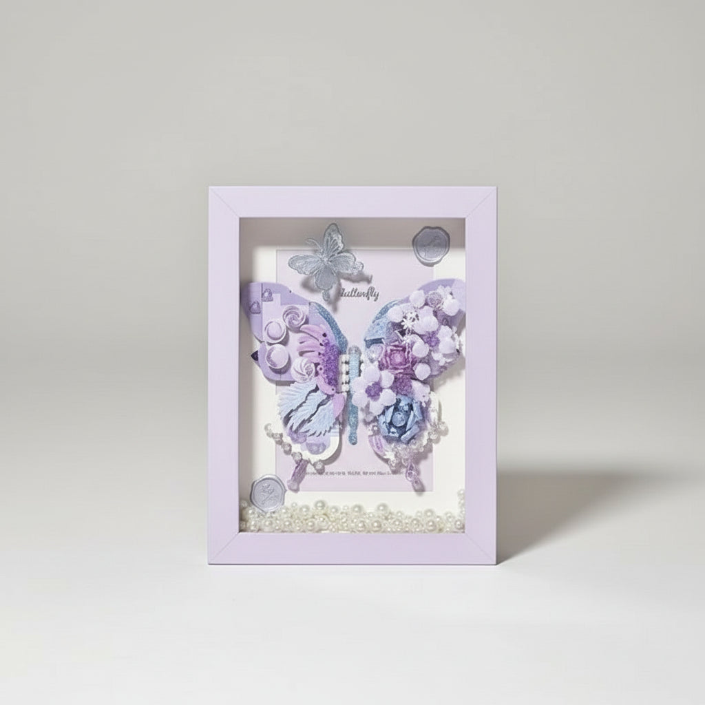 Mooi Vlinder Schilderij | Bouwsteentjes