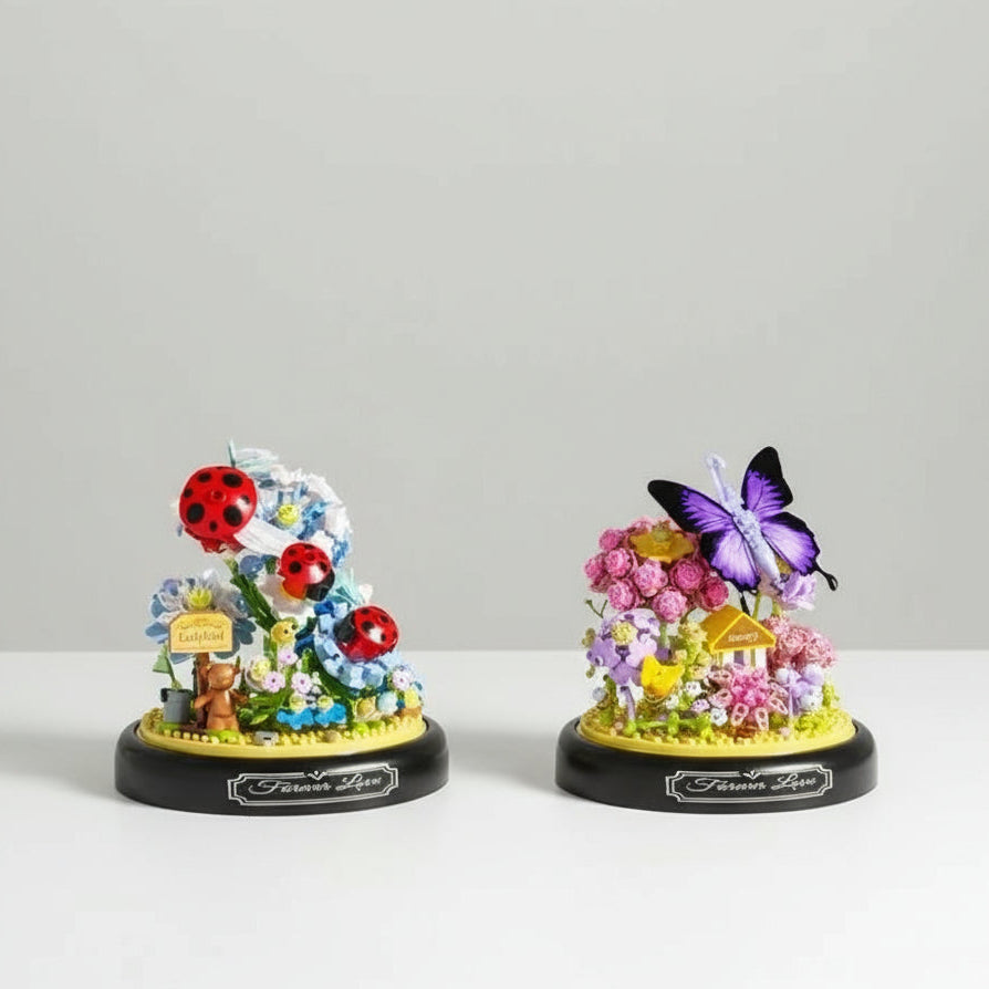 Lieveheersbeestje tuin | Bouwsteentjes