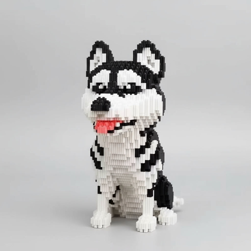 Mega Husky | Bouwsteentjes
