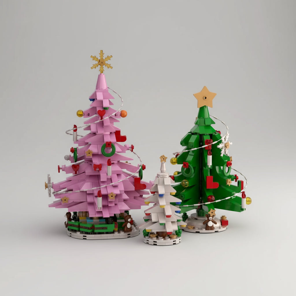 Kerstbomen | Bouwsteentjes