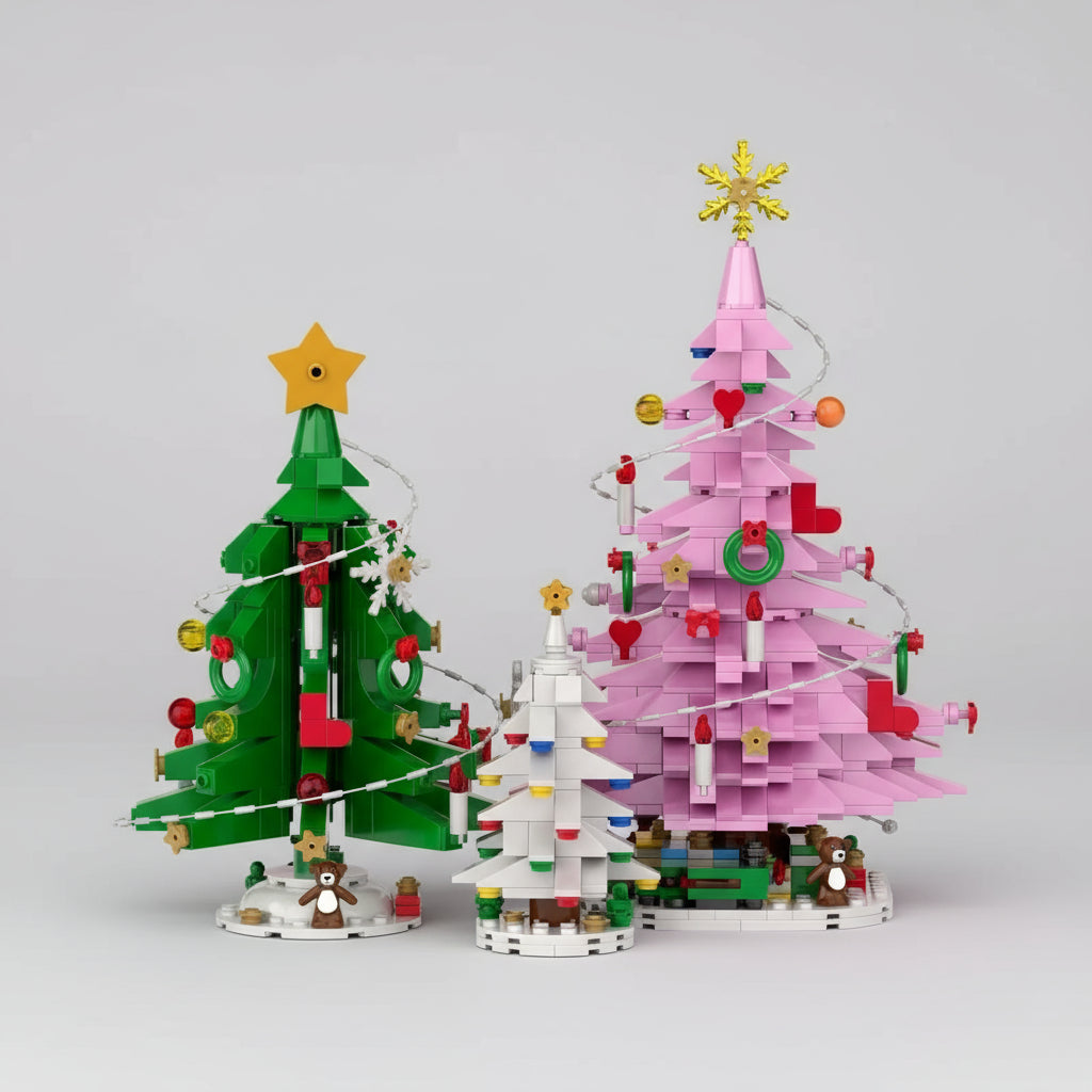 Kerstbomen | Bouwsteentjes