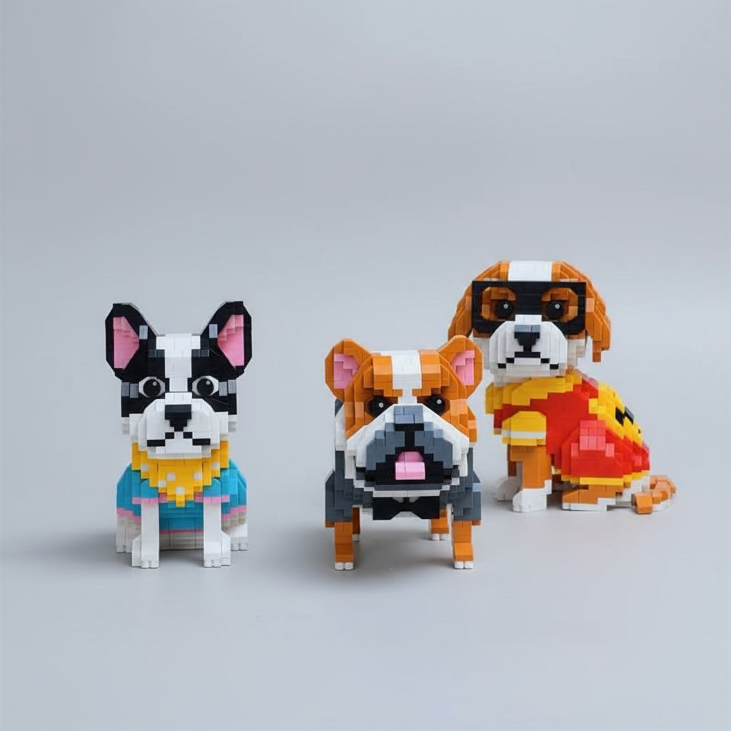 Franse Bulldog | Bouwsteentjes