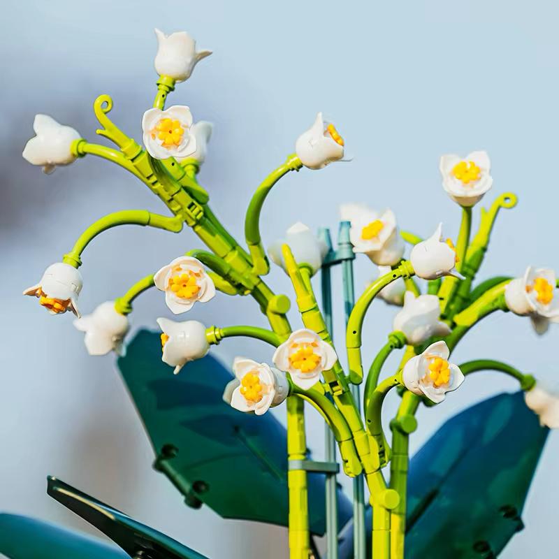 Witte lelies | Bouwsteentjes