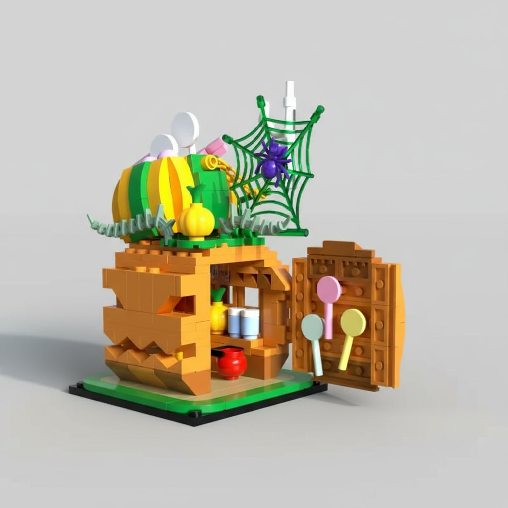 Kleine Pompoen | Bouwsteentjes