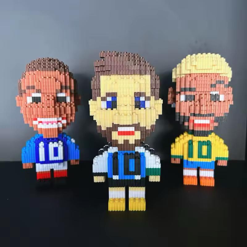 Voetballer | Nationaal eftal | Bouwsteentjes