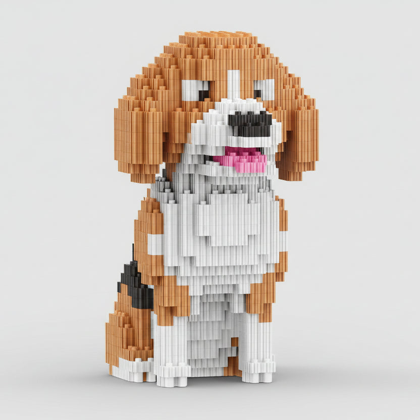 Beagle | Bouwsteentjes