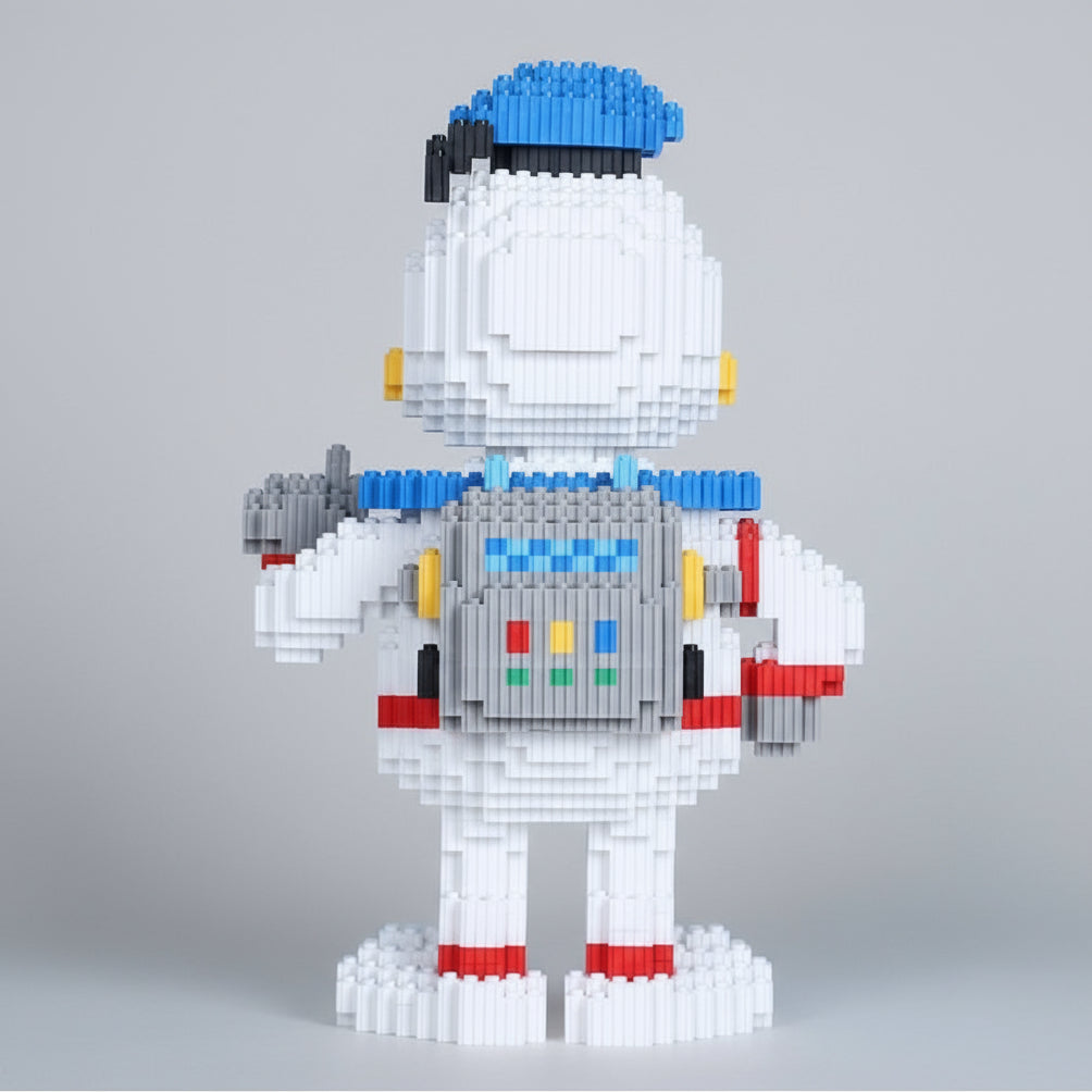 Astronaut Eend Bouwblokjes
