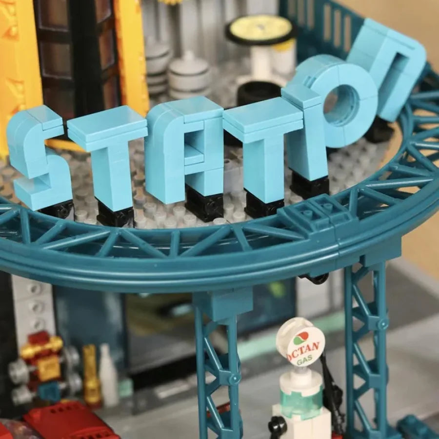 Auto Garage Bouwblokjes