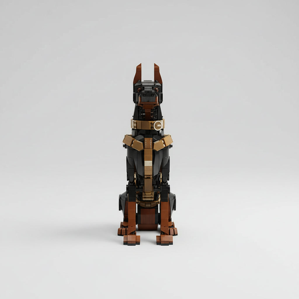 Politie hond | Bouwsteentjes