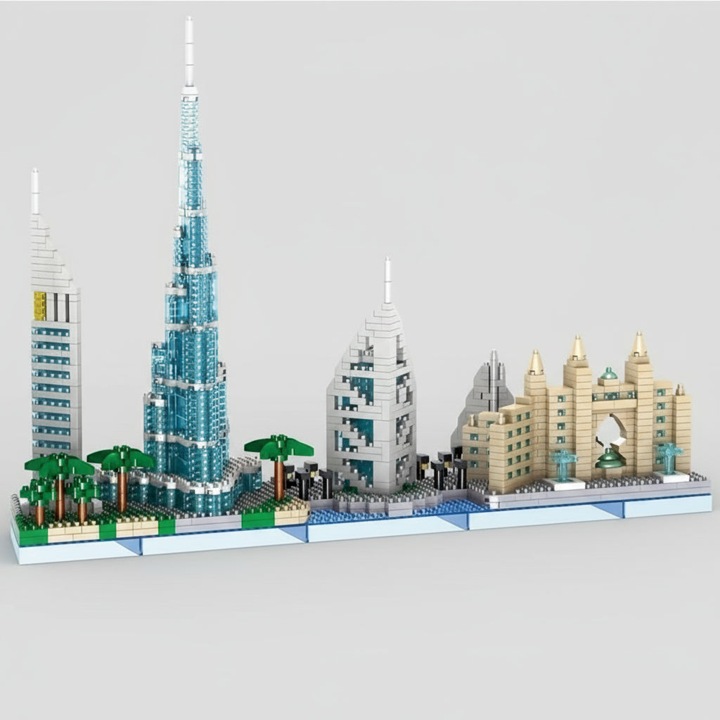 Dubai gebouwen | Bouwsteentjes