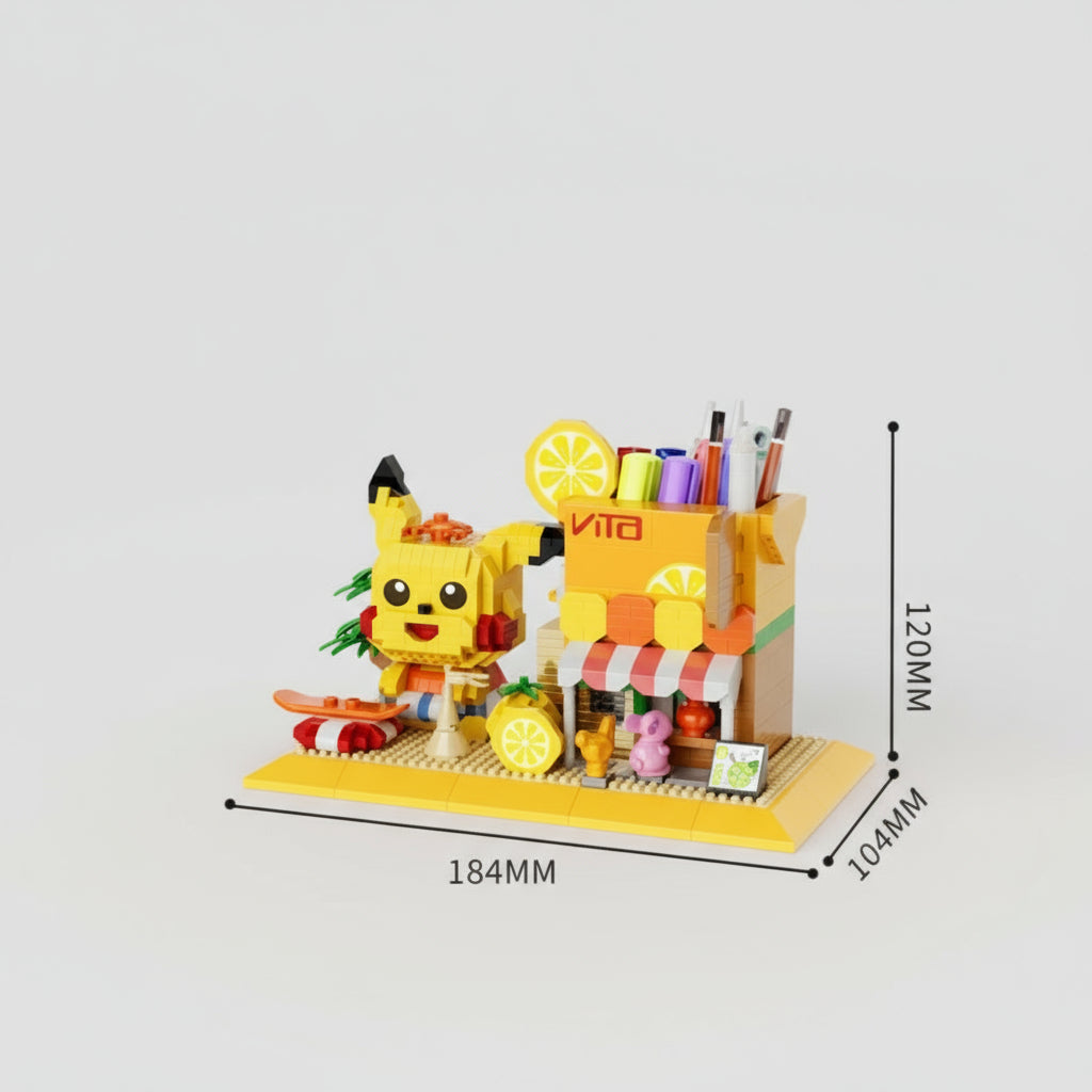 Bliksembeest Pennenbakje Bouwblokjes