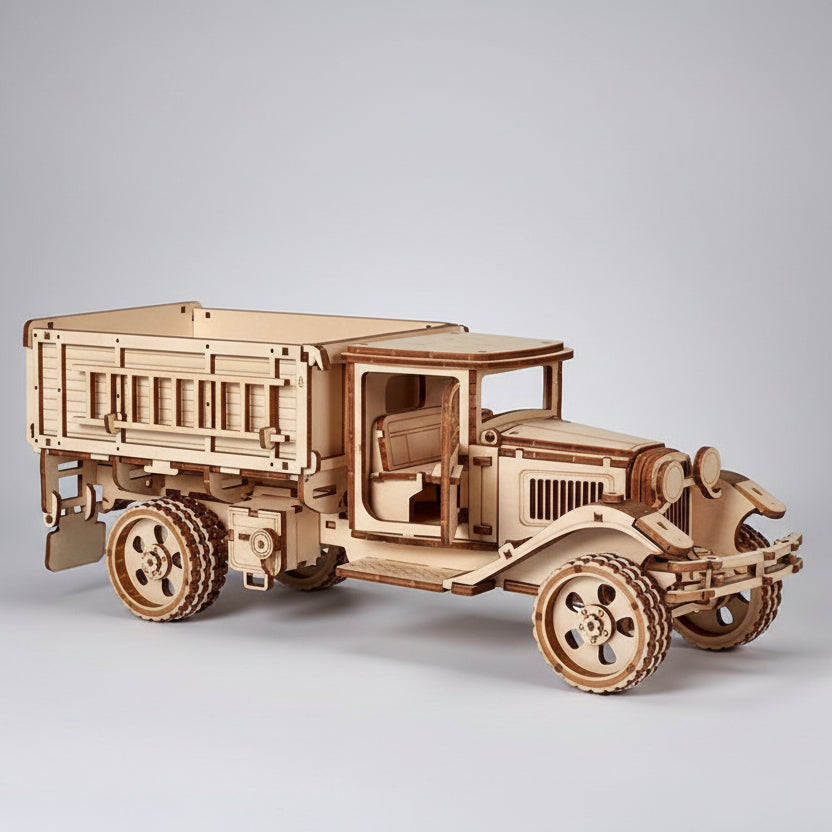 Leger truck | Houten bouwpakketten