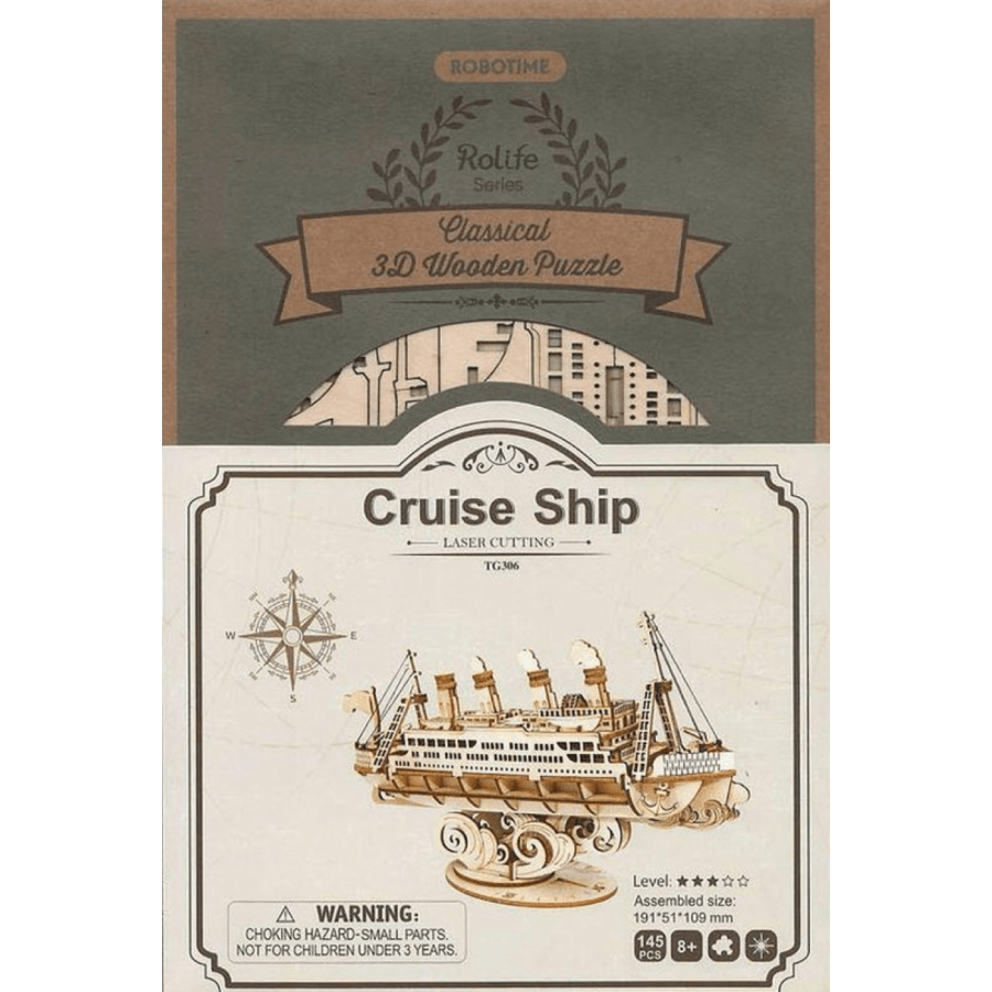 Cruiseschip Houten Bouwpakketten