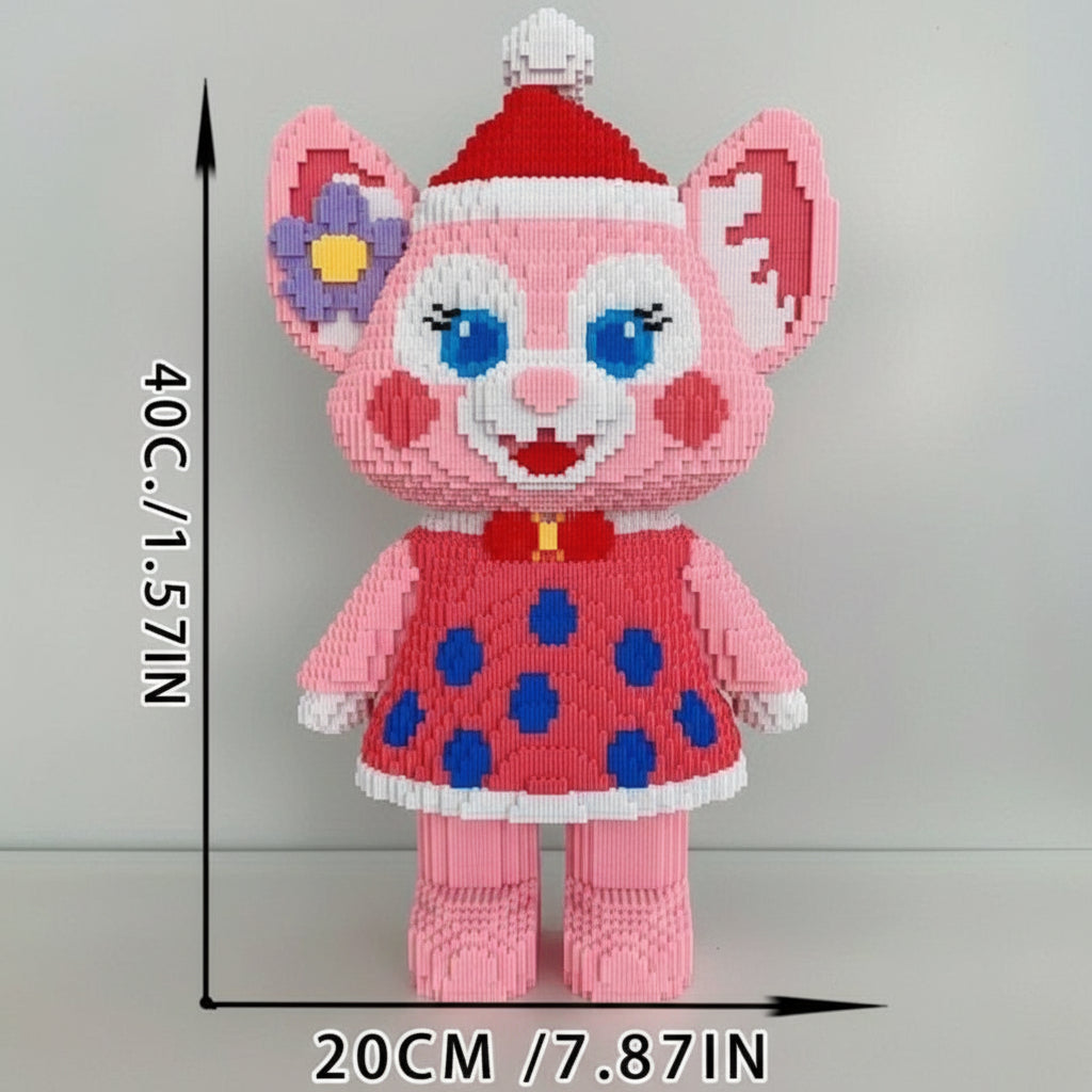 Vos met stippenjurk | Bouwsteentjes