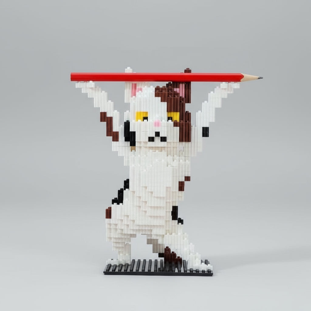 Dansende Kat Bouwblokjes