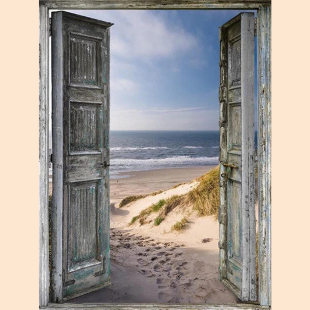 Deur naar de Zee | Diamond Painting