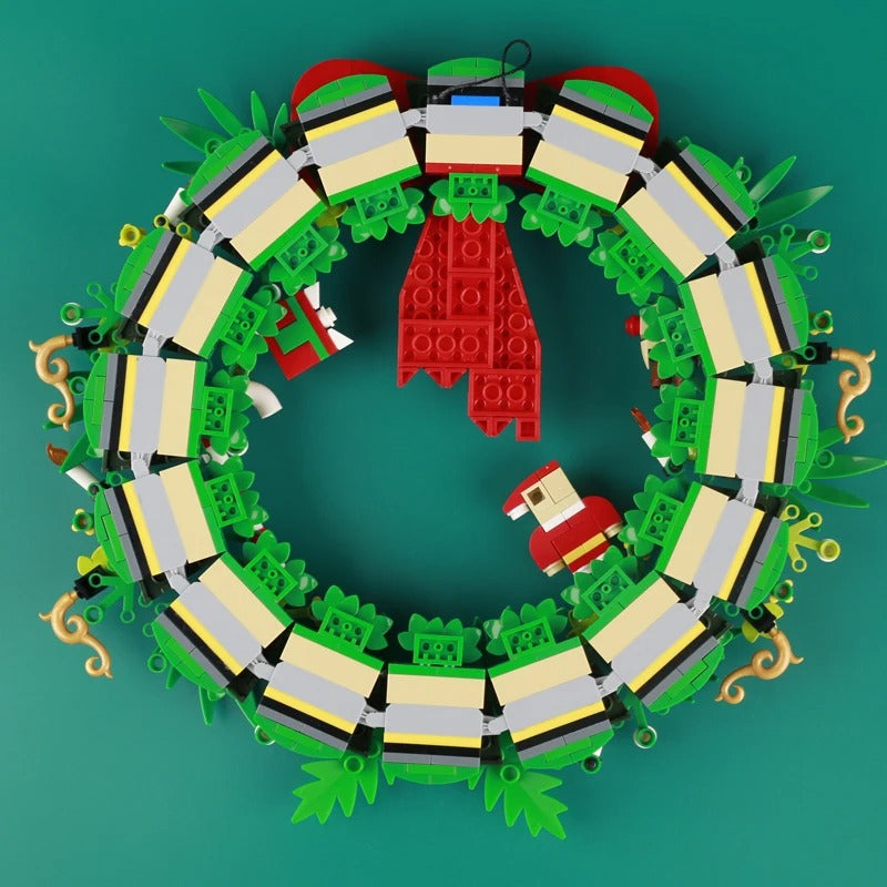 Kerst krans | Bouwsteentjes