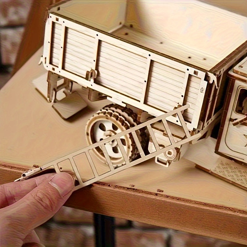 Leger truck | Houten bouwpakketten