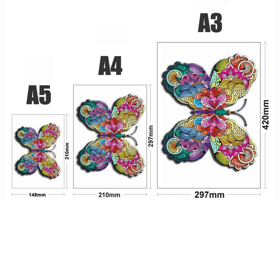 Vlinder | Houten Puzzel