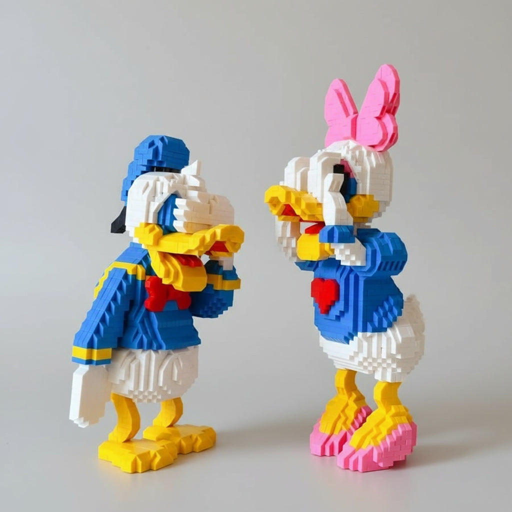 Geschrokken Eend | Meisje Bouwblokjes