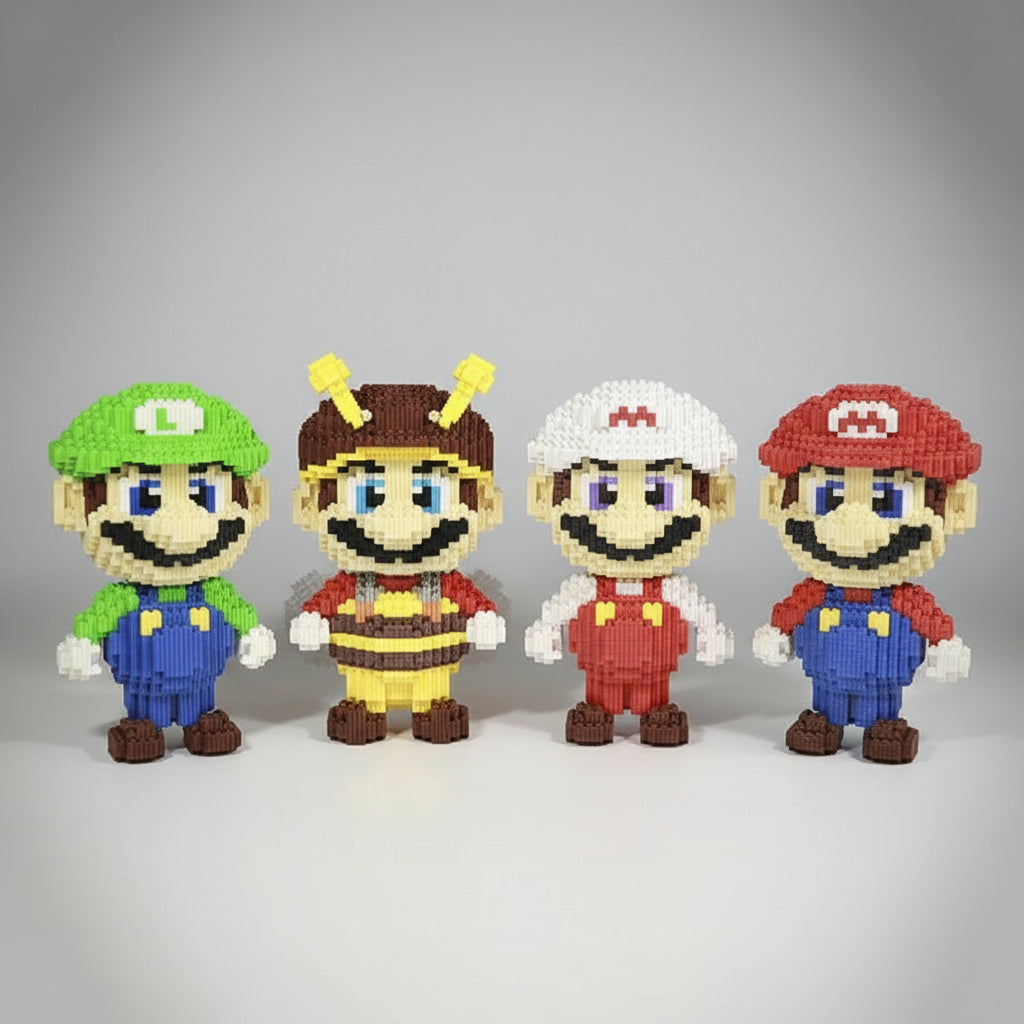 Grote Rode Loodgieter Bouwblokjes