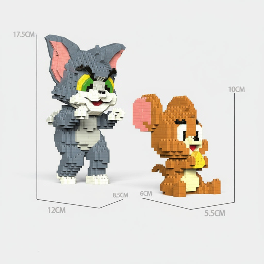 Kat & Muis Bouwblokjes