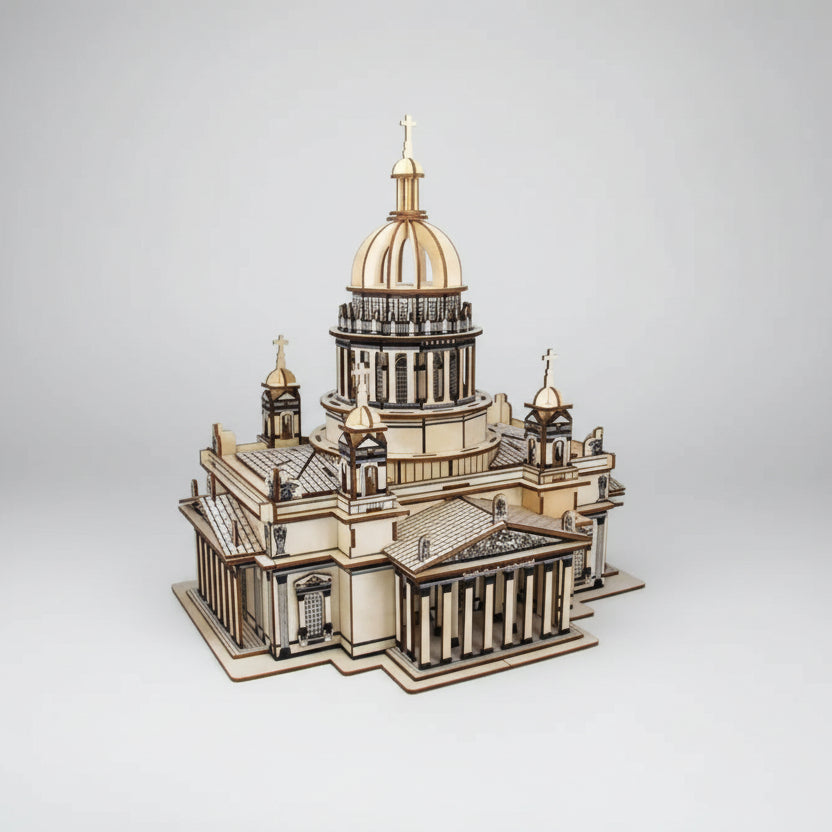 Kiev Kathedraal Houten Bouwpakketten