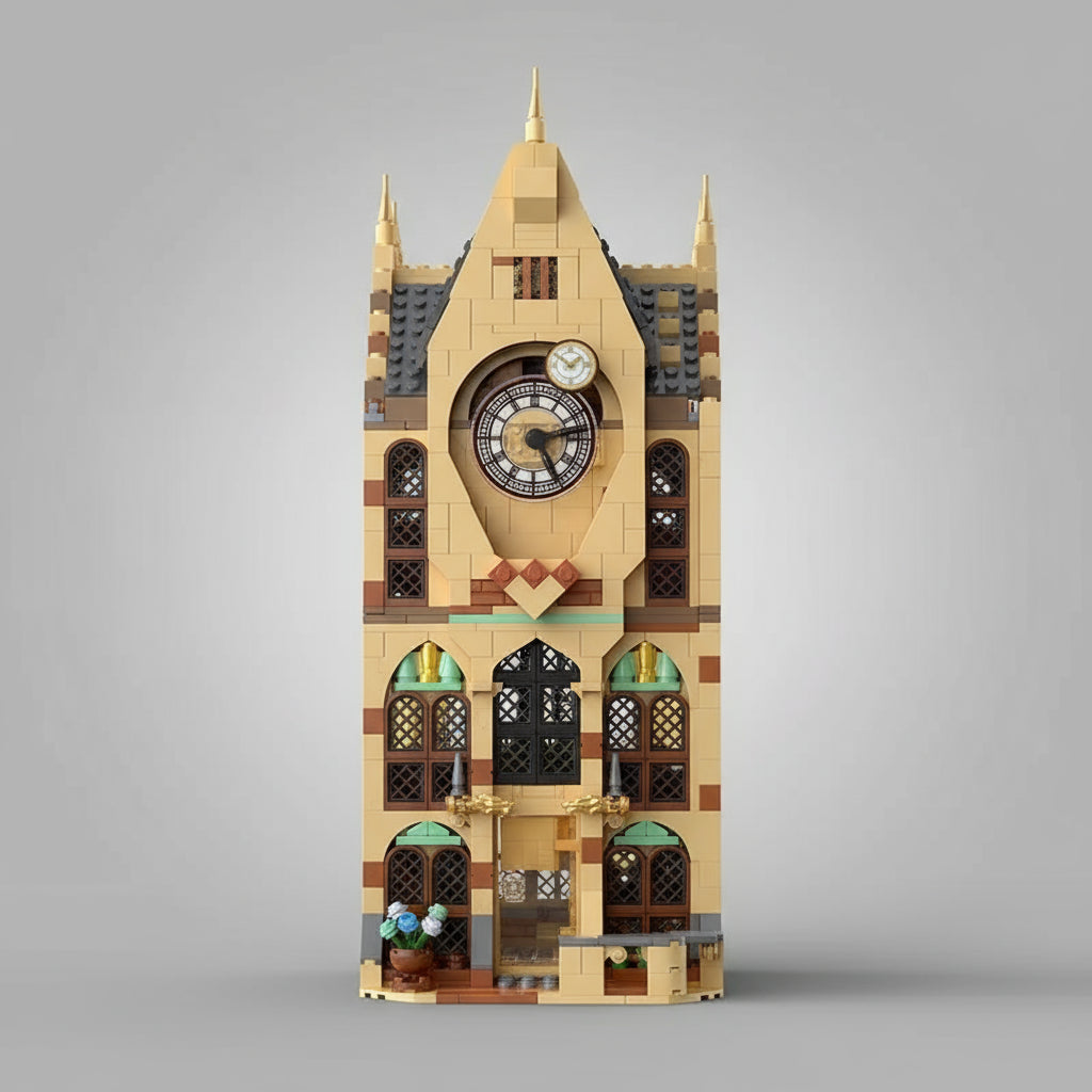 Klokkentoren Bouwblokjes