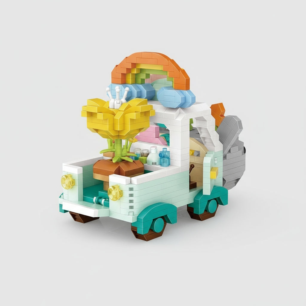 Konijn Auto Bouwblokjes